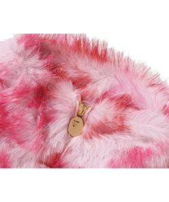 ABC CAMO ONE POINT METALLIC LONG FUR JACQUARD DOWN