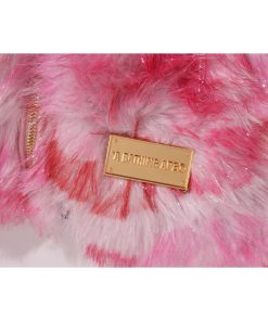 ABC CAMO ONE POINT METALLIC LONG FUR JACQUARD DOWN
