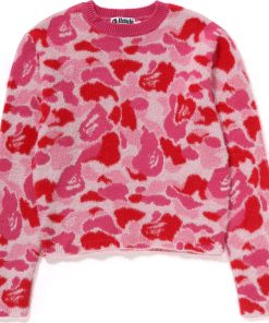 ABC CAMO SHAGGY SWEATER LADIES