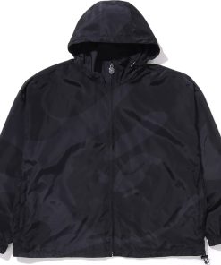 ABC CAMO HOODED JACKET MENS