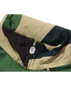 ABC CAMO HOODED JACKET MENS
