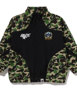 ABC CAMO EMBROIDERY PATCH LOOSE FIT JACKET KIDS