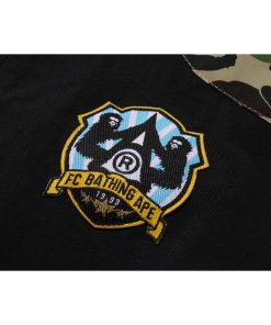 ABC CAMO EMBROIDERY PATCH LOOSE FIT JACKET KIDS