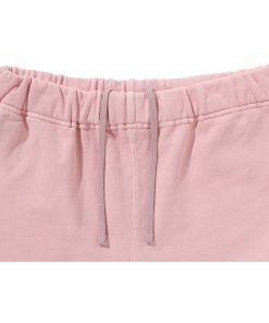 PIGMENT DYED ONE POINT SWEAT SHORTS LADIES