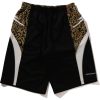 WILD LEOPARD PATTERN KNEE LENGTH OVERSIZED FIT TRA