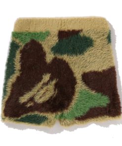 ABC CAMO LONG FUR JACQUARD SHORTS LADIES