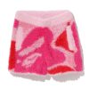 ABC CAMO LONG FUR JACQUARD SHORTS LADIES