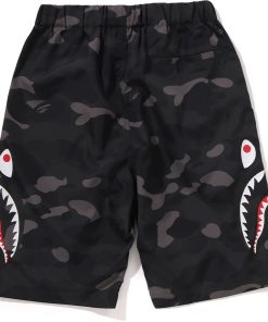 COLOR CAMO SIDE SHARK BEACH SHORTS JR KIDS
