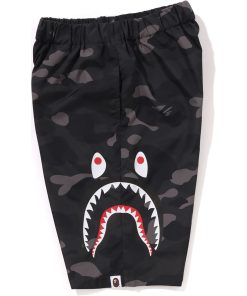 COLOR CAMO SIDE SHARK BEACH SHORTS JR KIDS