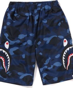 COLOR CAMO SIDE SHARK BEACH SHORTS JR KIDS