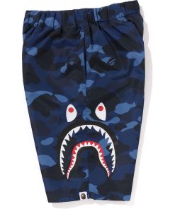 COLOR CAMO SIDE SHARK BEACH SHORTS JR KIDS