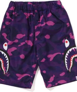 COLOR CAMO SIDE SHARK BEACH SHORTS JR KIDS