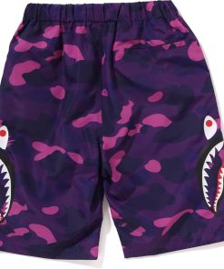 COLOR CAMO SIDE SHARK BEACH SHORTS JR KIDS