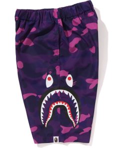 COLOR CAMO SIDE SHARK BEACH SHORTS JR KIDS