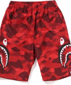 COLOR CAMO SIDE SHARK BEACH SHORTS JR KIDS