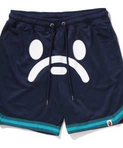 BAPE X JUST DON MILO RELAXED FIT BASKETBALL SHORTS