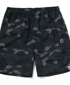 COLOR CAMO APE HEAD ONE POINT BEACH SHORTS MENS