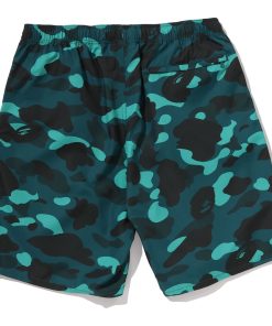 COLOR CAMO APE HEAD ONE POINT BEACH SHORTS MENS