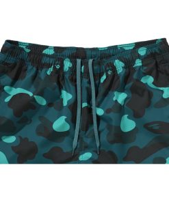 COLOR CAMO APE HEAD ONE POINT BEACH SHORTS MENS