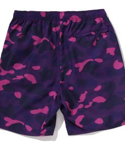 COLOR CAMO APE HEAD ONE POINT BEACH SHORTS MENS