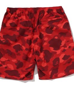 COLOR CAMO APE HEAD ONE POINT BEACH SHORTS MENS