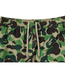 ABC CAMO APE HEAD ONE POINT BEACH SHORTS MENS