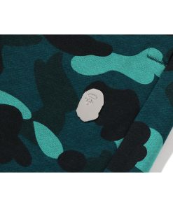 COLOR CAMO METAL APE HEAD RELAXED FIT SWEAT SHORTS