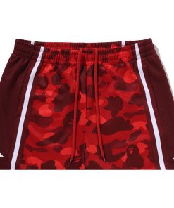 COLOR CAMO MESH RELAXED FIT SHORTS MENS