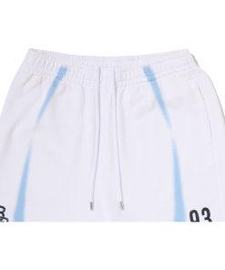 HEAVY WASH HAND DRAW FOOTBALL LOGO RELAXED FIT SWE