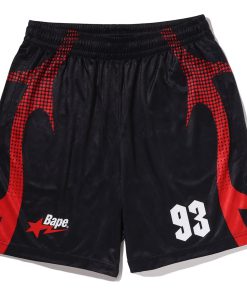APE FLAME MONOGRAM JACQUARD RELAXED FIT FOOTBALL S