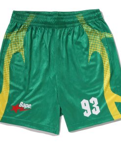 APE FLAME MONOGRAM JACQUARD RELAXED FIT FOOTBALL S