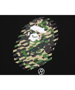 ABC CAMO APE HEAD RELAXED FIT CREWNECK SWEATSHIRT 