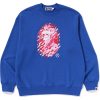 ABC CAMO APE HEAD RELAXED FIT CREWNECK SWEATSHIRT