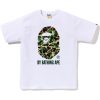 BAPE MENS ABC CAMO BY BATHING APE T-SHIRT