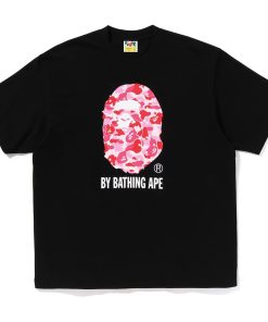 ABC DOT CAMO BY BATHING APE RELAXED FIT TEE MENS