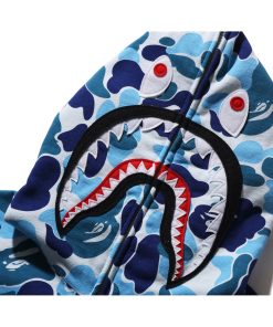 ABC CAMO SHARK FULL ZIP HOODIE MENS