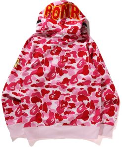 ABC CAMO SHARK FULL ZIP HOODIE MENS