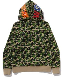 ABC CAMO REVERSIBLE SHARK FULL ZIP HOODIE MENS