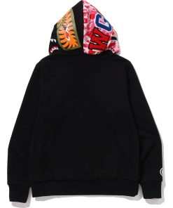 ABC CAMO REVERSIBLE SHARK FULL ZIP HOODIE MENS