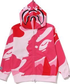 MEGA ABC CAMO DOUBLE SHARK RELAXED FIT FULL ZIP HO