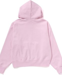ABC CAMO CRYSTAL LOGO WIDE ZIP HOODIE LADIES
