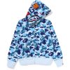 ABC CAMO SHARK FULL ZIP HOODIE LADIES