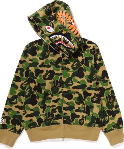 ABC CAMO SHARK FULL ZIP HOODIE LADIES