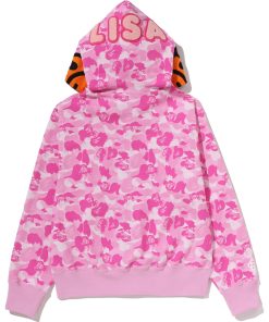 BABY LISA ABC CAMO FULL ZIP HOODIE LADIES