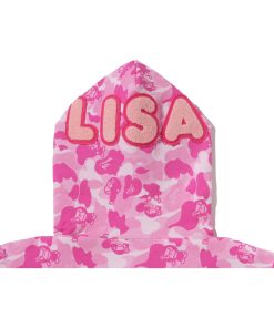 BABY LISA ABC CAMO FULL ZIP HOODIE LADIES