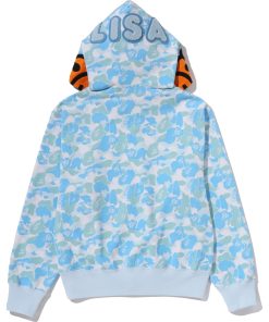 BABY LISA ABC CAMO FULL ZIP HOODIE LADIES