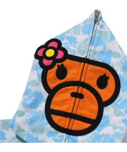 BABY LISA ABC CAMO FULL ZIP HOODIE LADIES